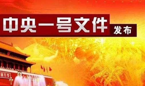 2020年中央一号文件：连续17年聚焦三农